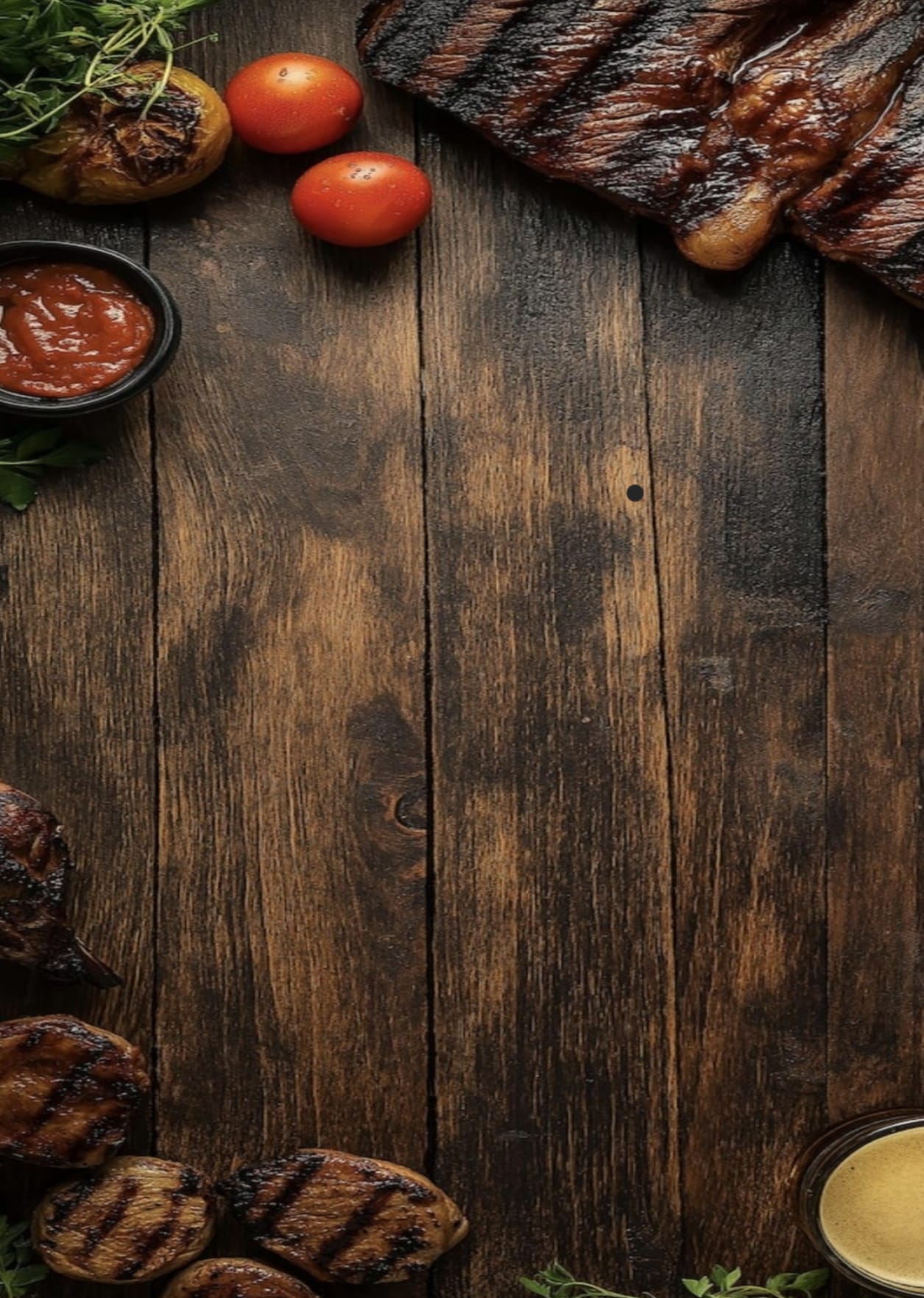 Delicious food spread